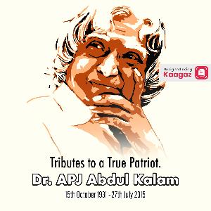 Dr Abdul Kalam Punyatithi Posters picture
