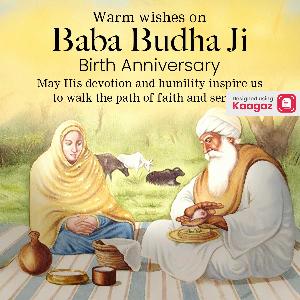 Baba Budha Ji Jayanti Posters ads