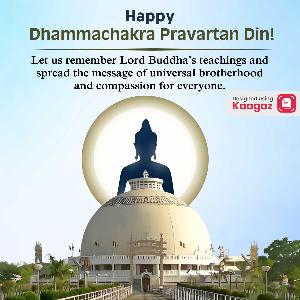 Dhammachakra Pravartan Din Posters greeting