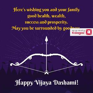 Vijayadashmi Posters ad post