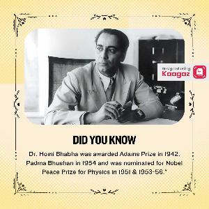 Homi J. Bhabha Jayanti Posters photo