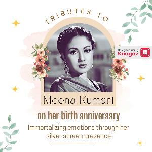 Meena Kumari Jayanti Posters picture