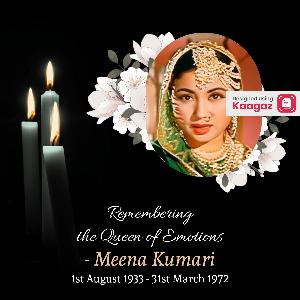 Meena Kumari Jayanti Posters Images