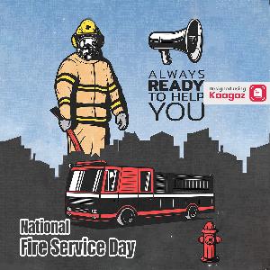 Fire Service Day Posters creative