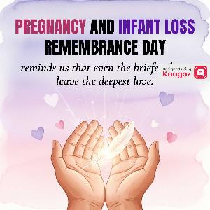 Pregnancy and Infant Loss Remembrance Day Posters image