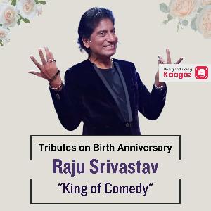 Raju Srivastav Jayanti Posters ad post