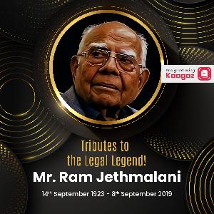 Ram Jethmalani Jayanti Posters post
