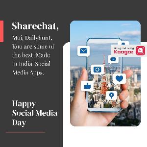 Social Media Day Posters Photos