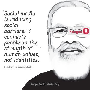 Social Media Day Posters Photos