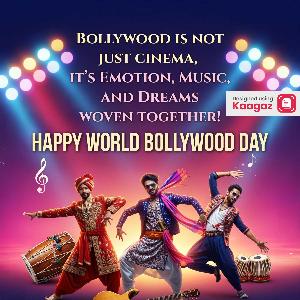 World Bollywood Day Posters status