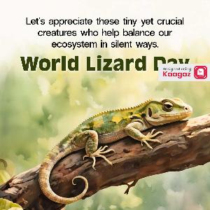 World Lizard Day Posters Images