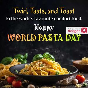 World Pasta Day Posters creative