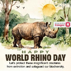 World Rhino Day Posters picture