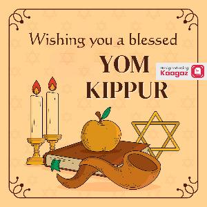 Happy Yom Kippur Posters Posters graphic